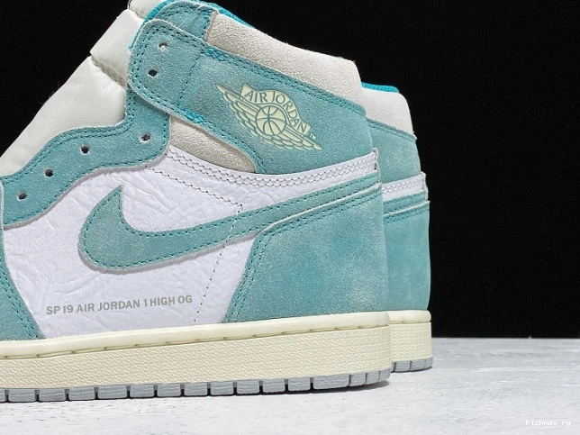 Cheap 555088-311 Retro Air Jordan OG Green 1 High Turbo 0713